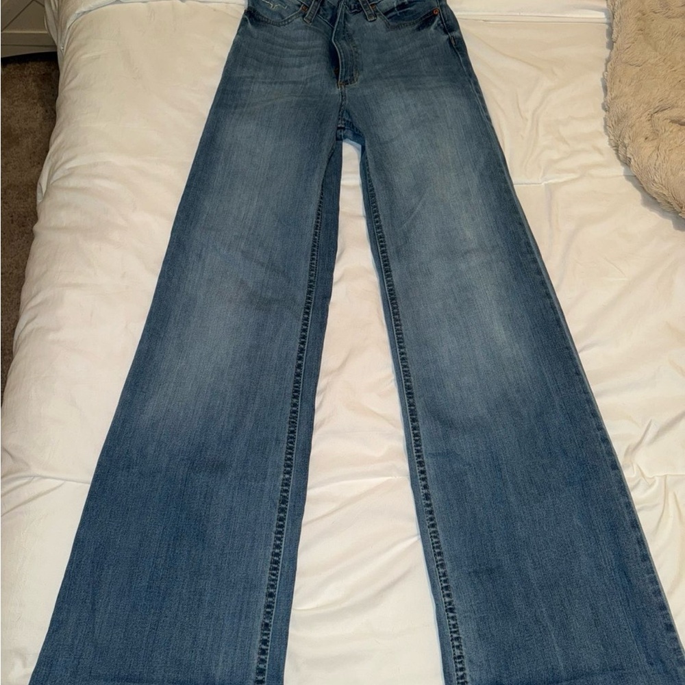 Kimes Ranch Light Blue Flare Jeans
